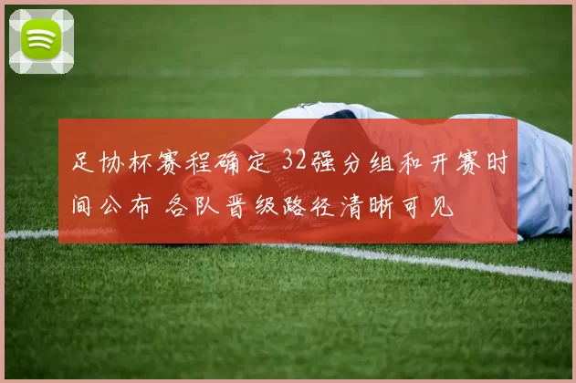 足协杯赛程确定 32强分组和开赛时间公布 各队晋级路径清晰可见
