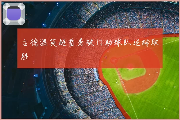 古德温英超首秀破门助球队逆转取胜