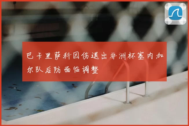 巴卡里萨科因伤退出非洲杯塞内加尔队后防面临调整